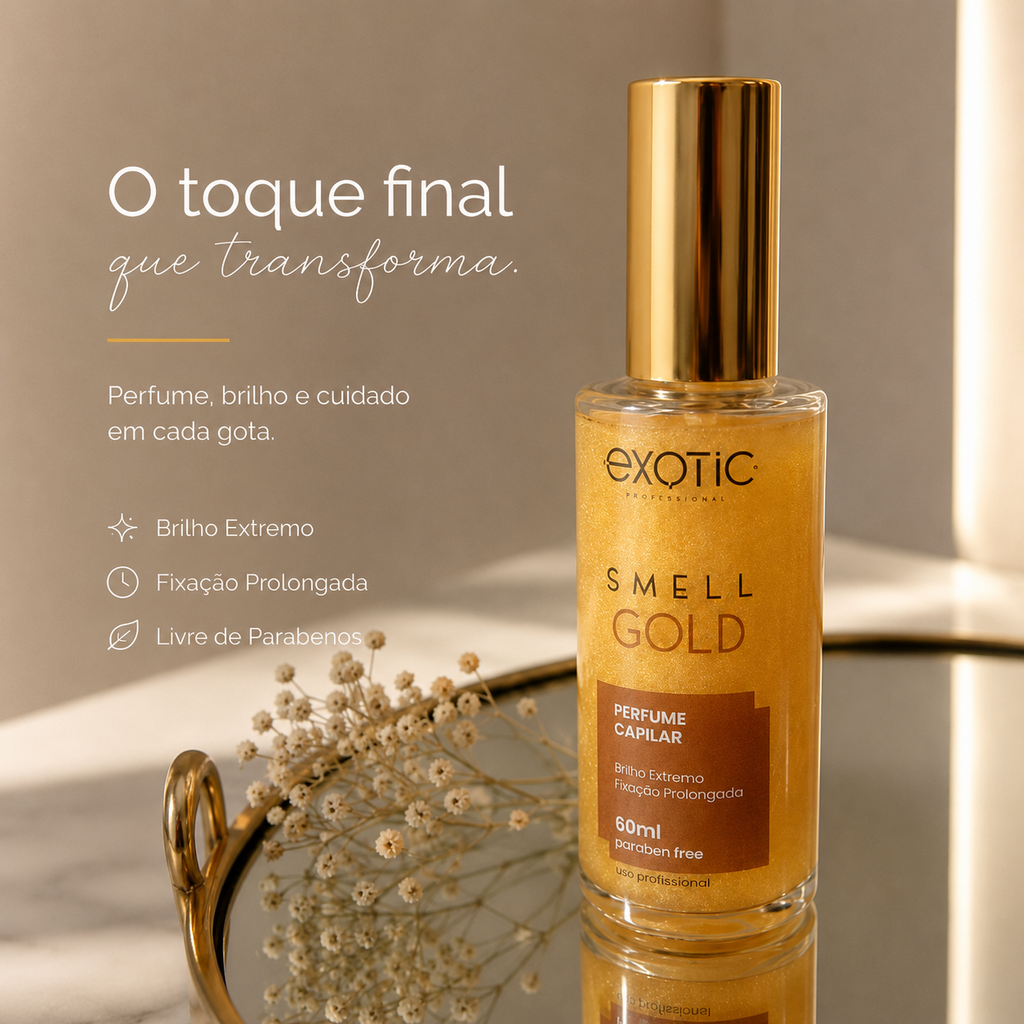 Perfume Capilar Smell Gold