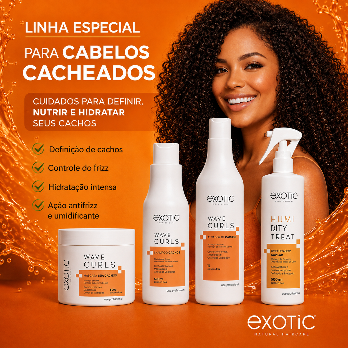 Kit Cachos Wave Curls