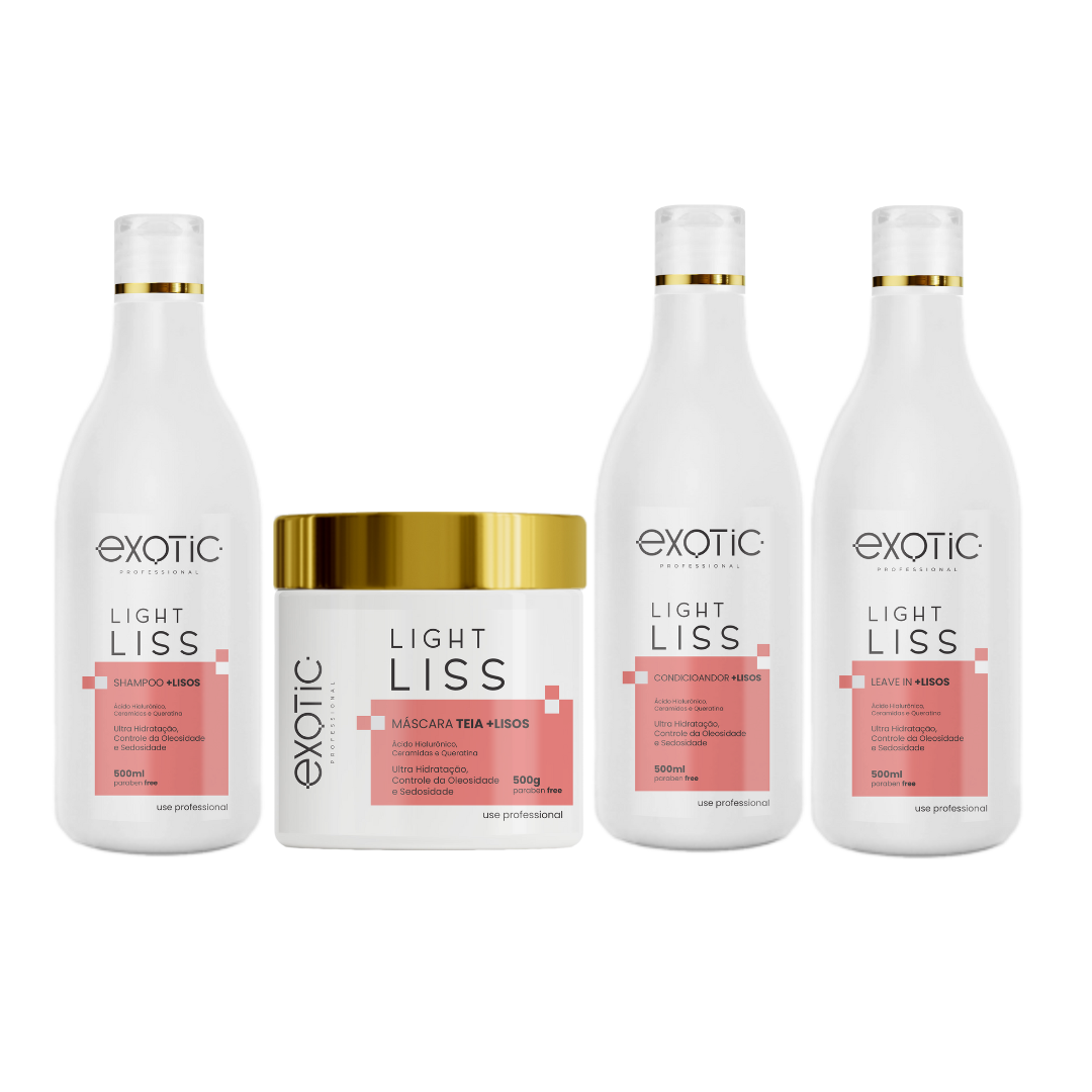 A linha foi formulada especialmente para cabelos lisos ou alisados, ajuda a controlar o frizz, sela as pontas, proporciona brilho, reduz o volume e mantem o efeito liso por mais tempo, deixando os cabelos disciplinados, leves e com movimento natural livre do peso.

Principais ativos:

Queratina: Componente fundamental da estrutura capilar, repõе a proteína perdida, reparando e fortalecendo os fios de dentro para fora. Aumenta a resistência, elasticidade e confere brilho.
Ceramidas: Restauram a barreira lipí